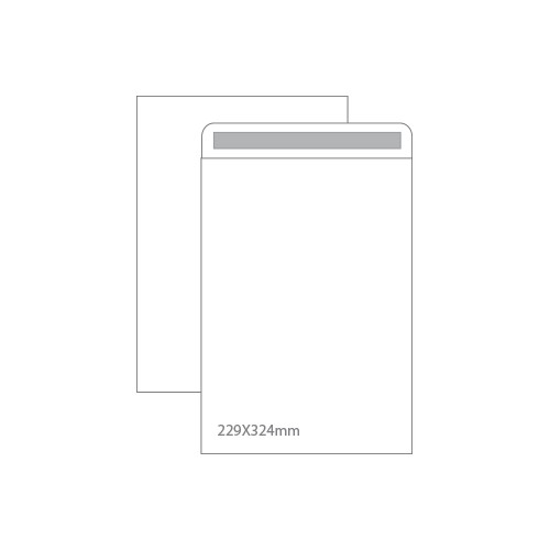 Envelopes Saco 229x324mm Branco 100gr Autodex Caixa 250 unidades
