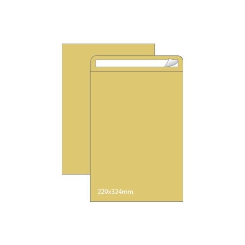 Envelopes Saco 229x324mm Kraft 90gr Autodex Cx 250 unidades