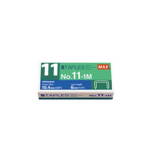 Agrafos 11-1M Max (35 Folhas) Cx1000 - 10 unidades