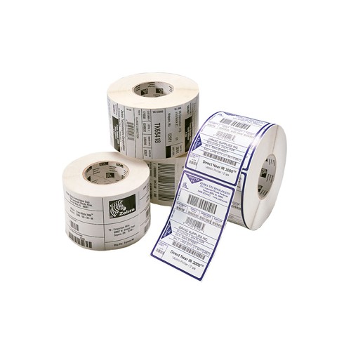 Etiquetas ZEBRA Termicas Economicas 1000D 76x25mm 6 Rolo