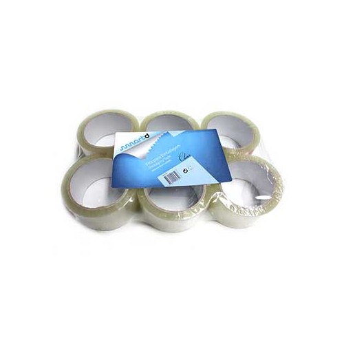 Fita Adesiva PPL Transparente 50mmx66mts - 6 unidades