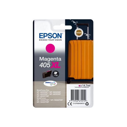 Tinteiro Epson 405XL Magenta C13T05H34010 14,7ml - Alta Capacidade