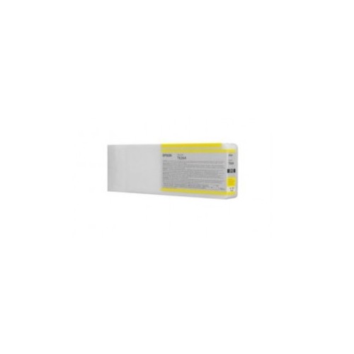 Tinteiro Compatível para Epson T6364 Amarelo C13T636400 700ml