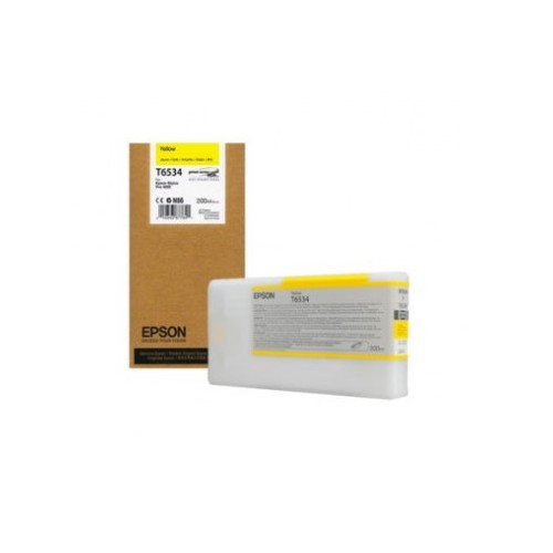 Tinteiro Epson T6534 Amarelo C13T653400 200ml