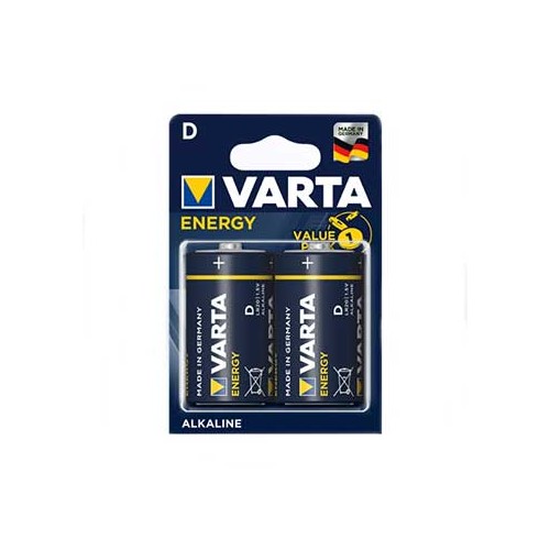 Pilhas Alcalinas Varta Energy LR20 (D) 1.5V 15000mAh 2un