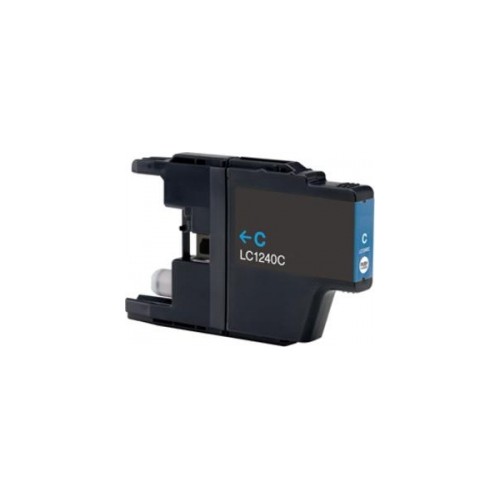 Tinteiro Compatível para Brother LC1240C Azul