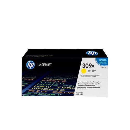 Toner HP 309A Amarelo Q2672A