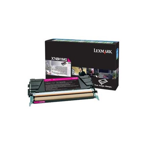 Toner Lexmark X748 Magenta - Elevada Capacidade