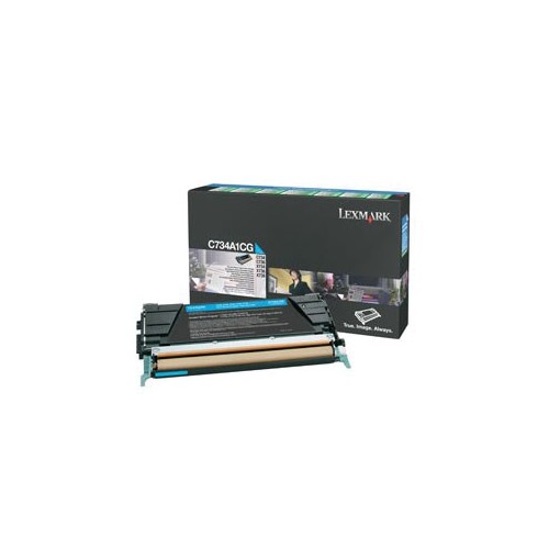 Toner Lexmark C734A1CG Azul (0C734A1CG)