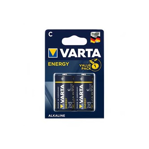 Pilhas Alcalinas Varta Energy LR14 (C) 1.5V 7000mAh - 2 unidades