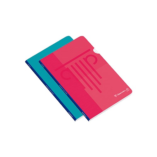 Caderno Agrafado A4 Ambar PP Pautado 90gr 48Fls - 2 unidades