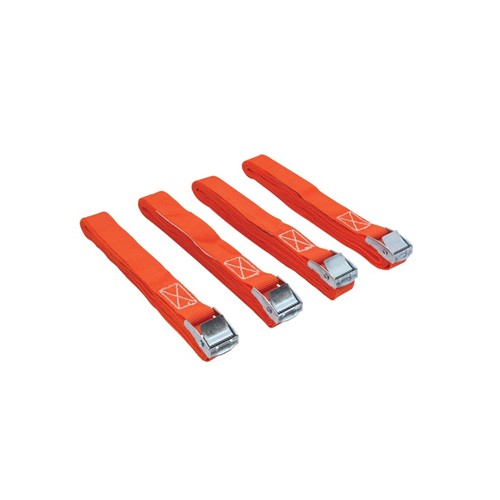 Correias de estivação 25mm x 3,6m - até 200Kg - 4 unidades