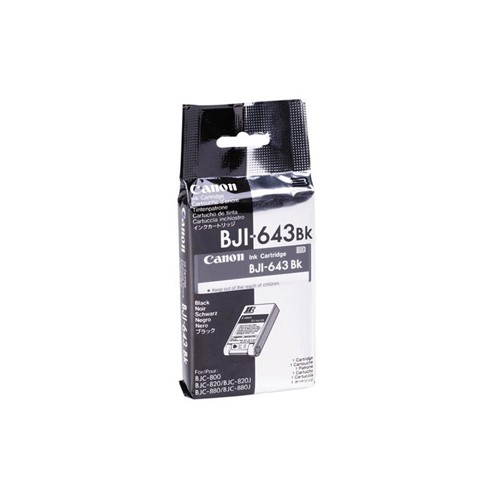 Tinteiro Canon BJI-643 Preto