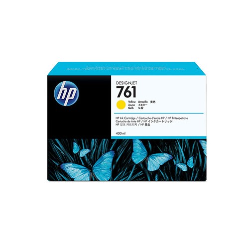 Tinteiro HP 761 Amarelo CM992A 400ml