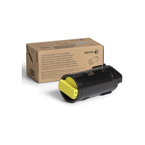 Toner Xerox VersaLink C500/ C505 Amarelo Extra Capacidade