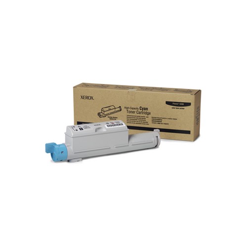 Toner Xerox Phaser 6360 Series Azul Alta Capacidade