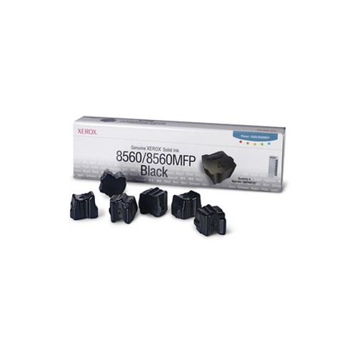 Tinta Solida Xerox 8560 Series Preto Pack 6Uds