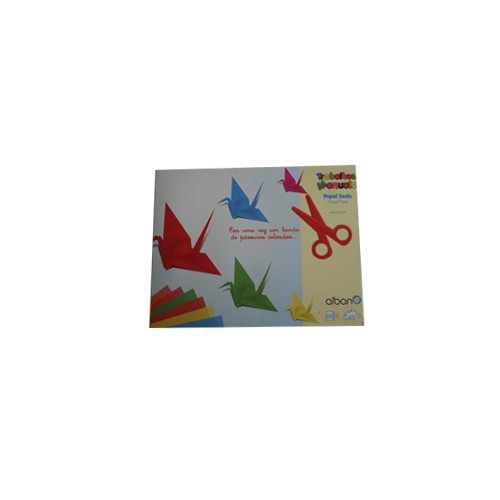 Papel Seda 240x310mm Pack 20 Folhas Cores Sortidas