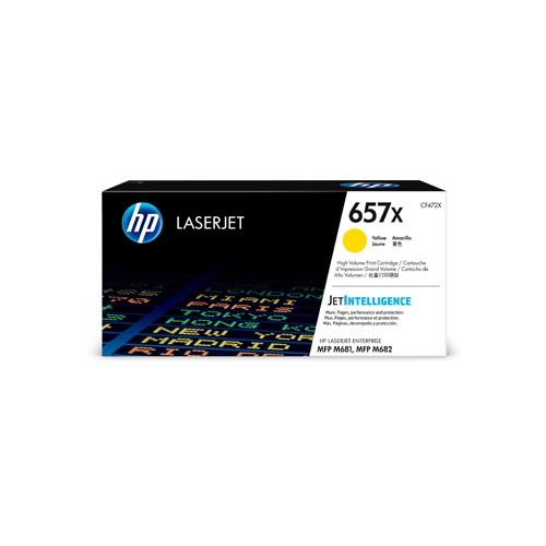 Toner HP 657X Amarelo CF472X