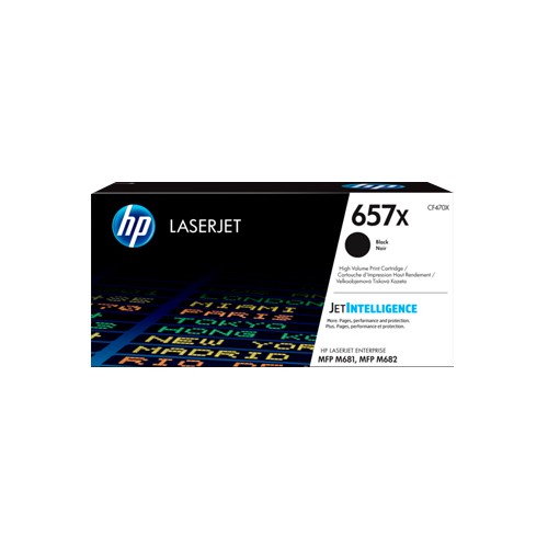 Toner HP 657X Preto CF470X