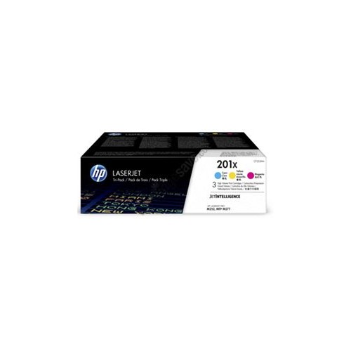 Pack Toners HP 201X 3 Cores CF253XM