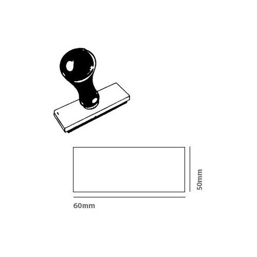 Pack Base Zinco Carimbo 60x50mm (21)+Cabo Plastico Pack 5 unidades