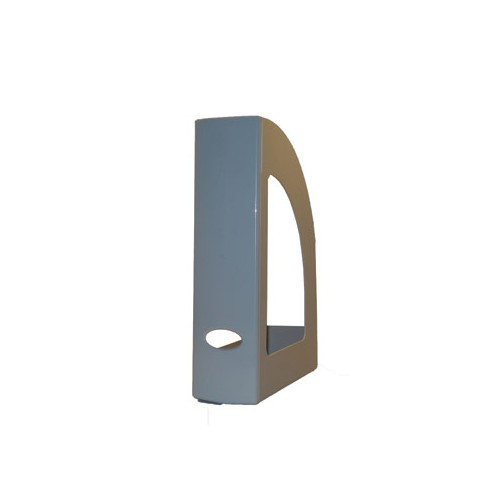 Porta Revistas 320x250x80mm Plastico Opaco Cinza