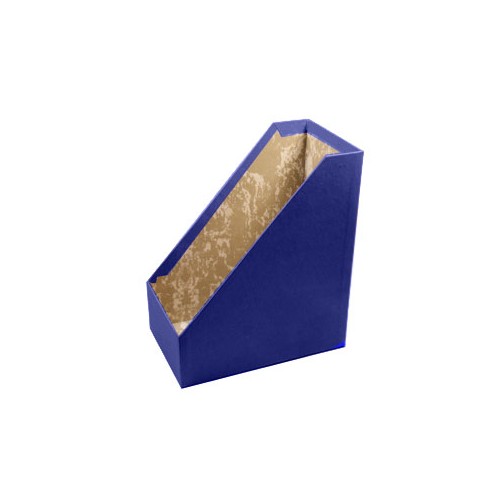 Porta Revistas Cartao L15,5 (30x25) Azul - 6 unidades