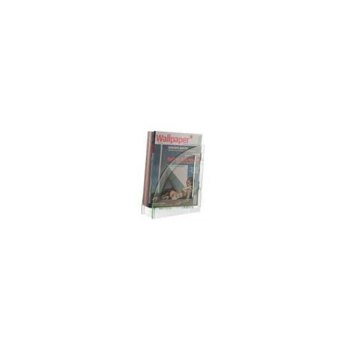 Porta Revistas Plastico Smead Cristal Verde