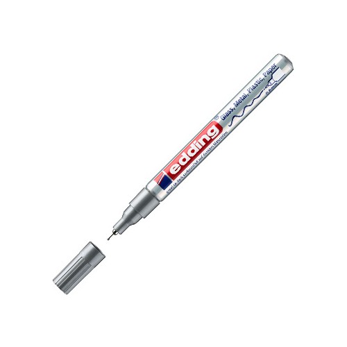 Marcador Permanente Fino Preto 0,8mm Edding 780