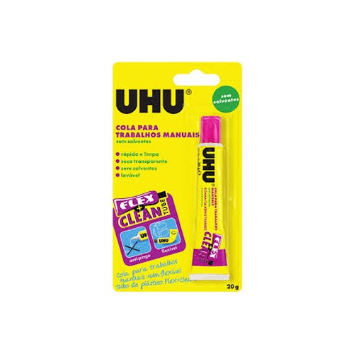 Cola Trabalhos Manuais UHU 20g Blister - 10 unidades