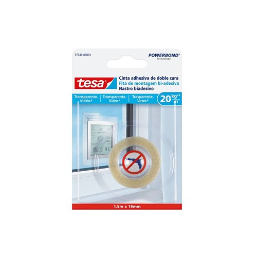 Fita Montagem Bi-adesiva Tesa Powerbond 20kg 19mmx1,5mts Referência