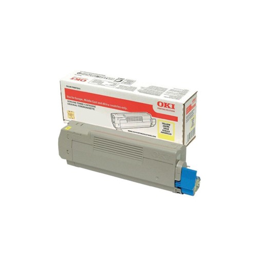 Toner Oki C823 / C833 / C843 Amarelo (46471101)