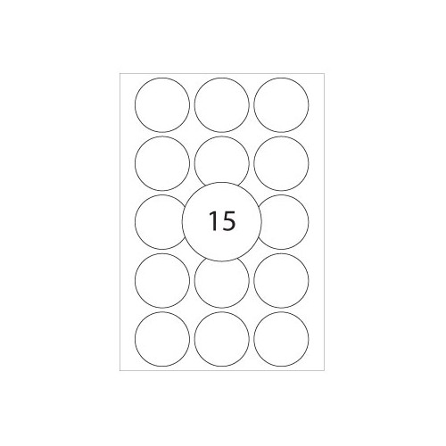 Etiquetas Redondas 32mm Herma2270 - 480un