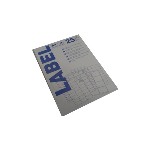 Etiqueta Adesiva Transp. Matte Inkjet 96x50,8mm 25fls - 250un