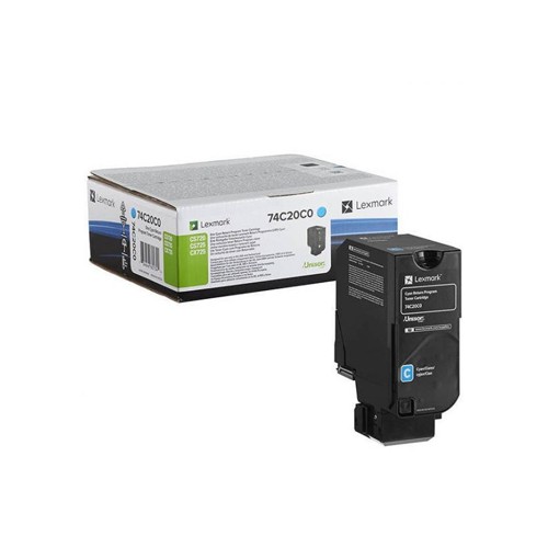 Toner Lexmark 74C20C0 Azul (074C20C0)