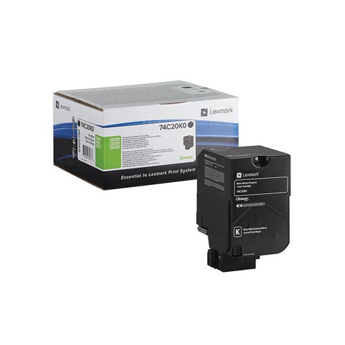 Toner Lexmark 74C20K0 Preto (074C20K0)
