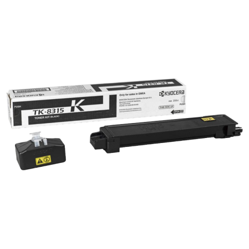 Toner Kyocera TK-8315K Preto (TK8315K, 1T02MV0NL0)