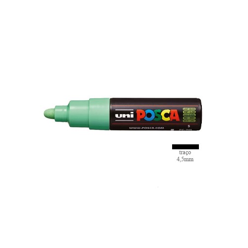 Marcador Uniball Posca PC-7M 4,5mm Verde Claro