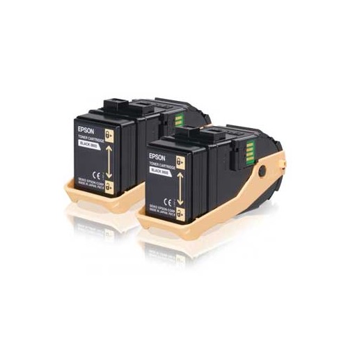 Pack Toners Epson C13S050609 Preto