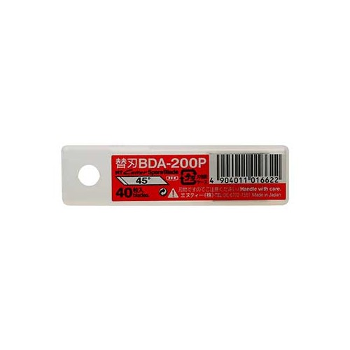 Recargas Laminas X-Acto BDA200P 45º Pack 40 unidades