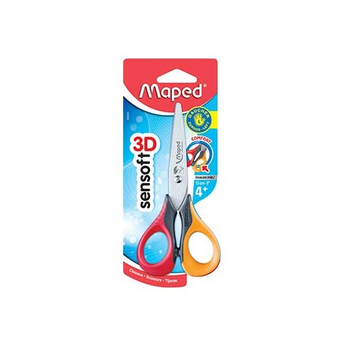 Tesoura 13cm Maped Pontas Redondas para Esquerdinos