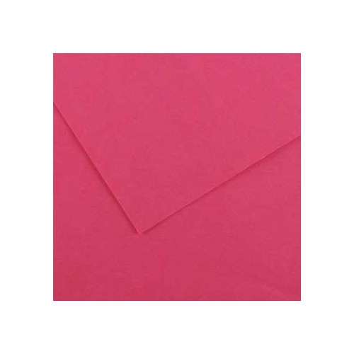 Cartolina 240g 50x65cm Fucsia 25 Folhas Canson