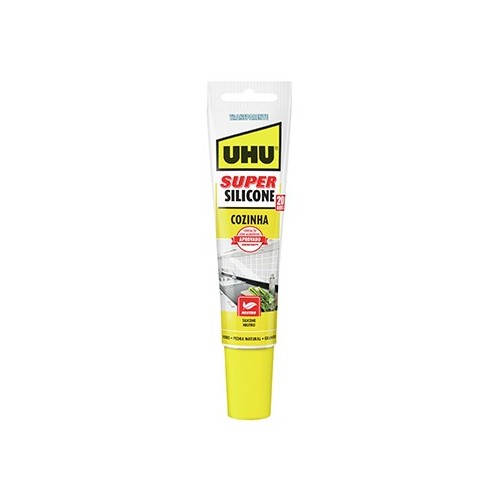 Super Silicone Cozinha Transparente UHU 150ml
