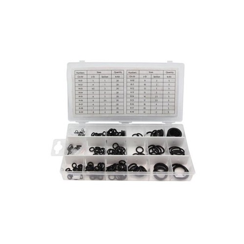 Conjunto de O-rings em borracha 225un