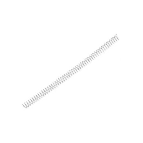 Argolas Espiral Metalicas Passo 5:1 16mm Cx 100 Prata