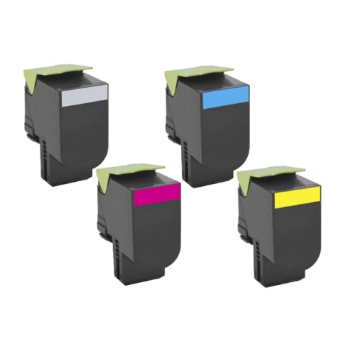 Toner Compatível para Lexmark 24B6010 Amarelo