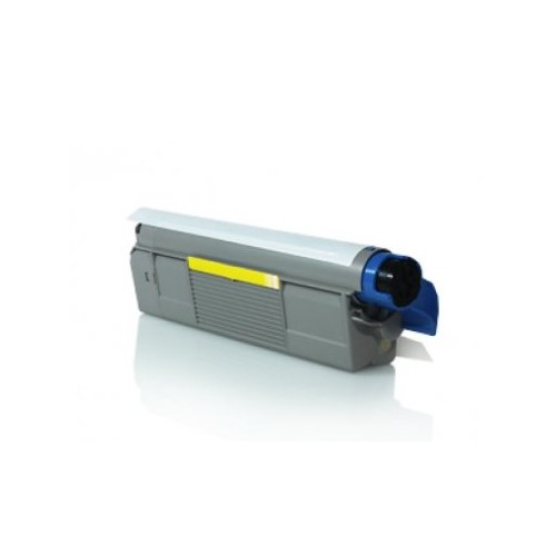 Toner Compatível para Oki C612 Amarelo