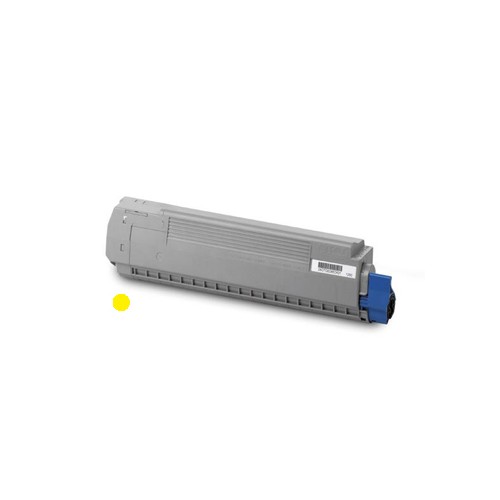 Toner Compatível para Oki MC851/ MC861 Amarelo (44059165)