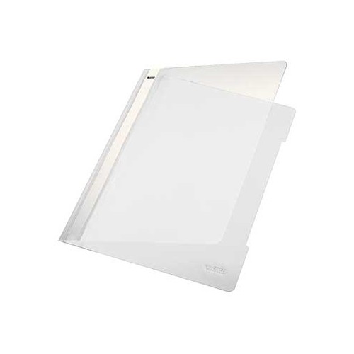Classificador Plastico Capa Transp Leitz 4191 Branco Cx 25 unidades